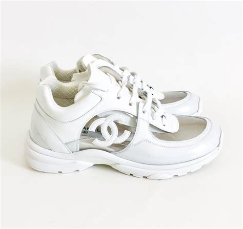 chanel pvc trainers|Chanel tennis shoes 2020.